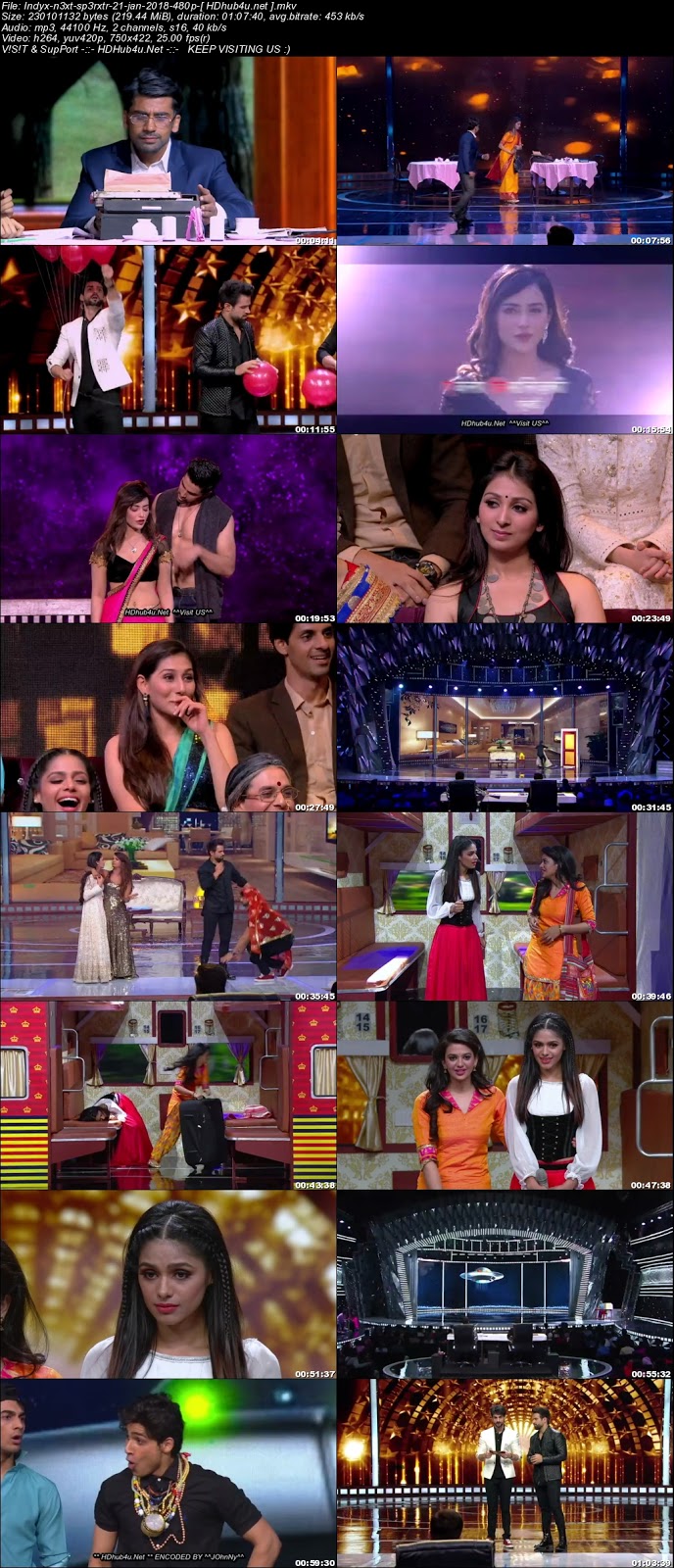 Indias Next Superstars 21th January 2018 HDTV 480p 200MB Download