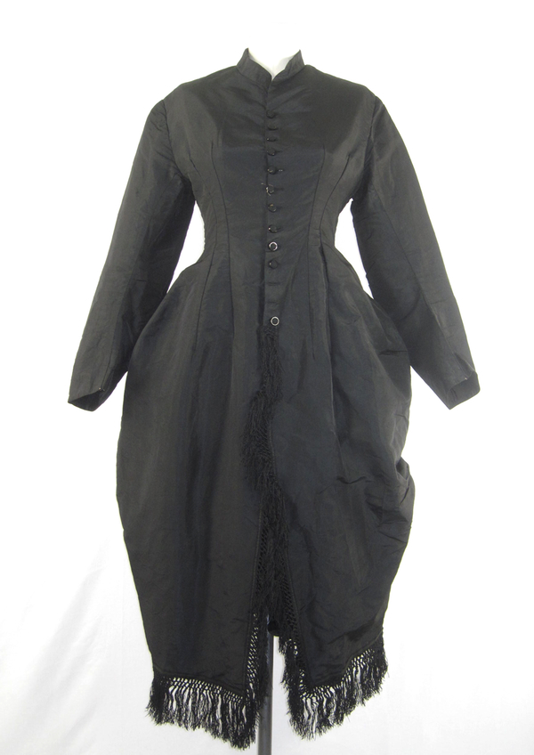 All The Pretty Dresses: Bustle Era Mourning Gown