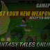 Test Your New Weapon Quest Accepted & Completed In Fantasy Tales Online