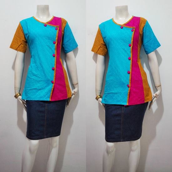 Model Baju  Batik Wanita Puding Batik Bagoes Solo