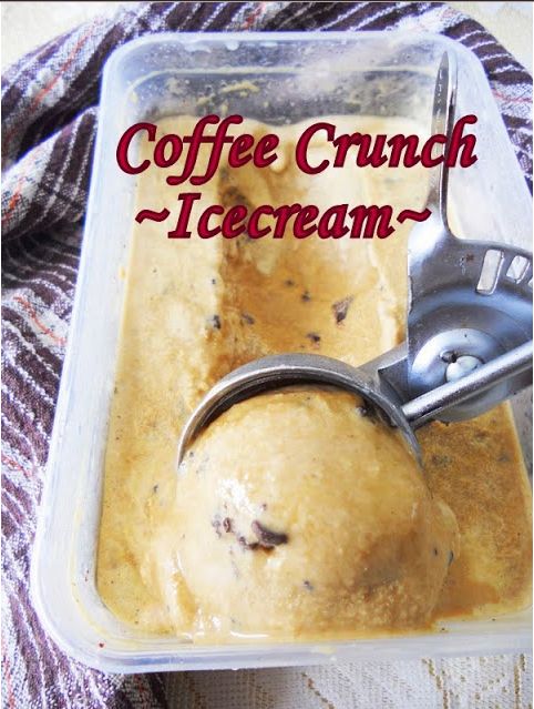 Coffee Crunch Ice Cream