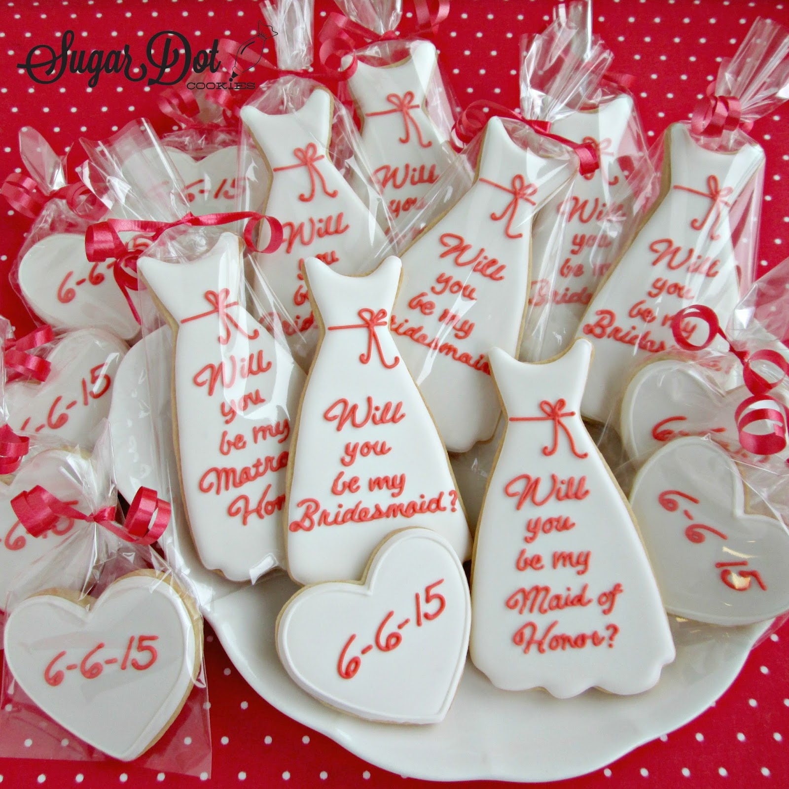 Some of my bagged cookies.....