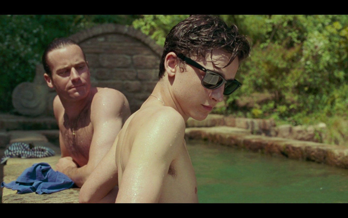 Call Me By Your Name - Timothée Chalamet & Armie Hammer.
