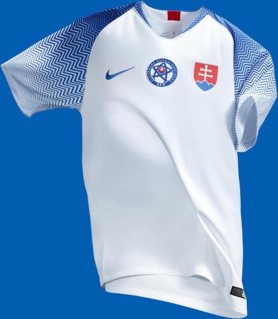 スロバキア代表 2018 ユニフォーム-ホーム