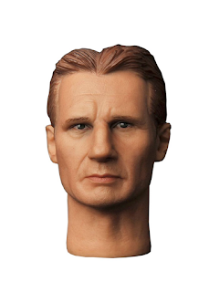 plastic Liam Neeson head
