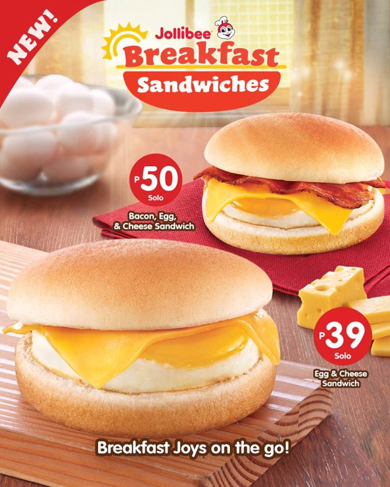 Jollibee Breakfast Sandwiches Bring Joy to the Morning Snapped and