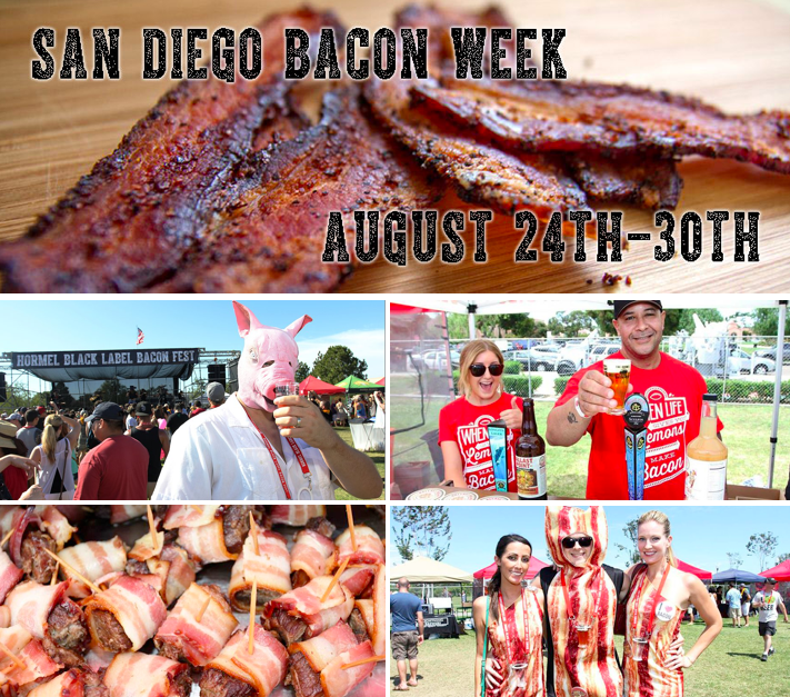 SanDiegoVille San Diego Bacon Fest Returns With A Weeklong Schedule of