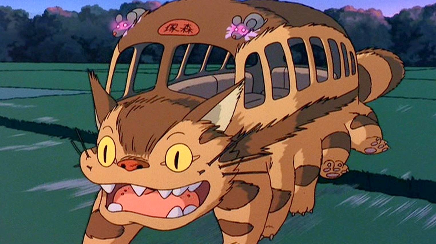 Just A Car Guy: the cat bus from My Neighbor Totoro