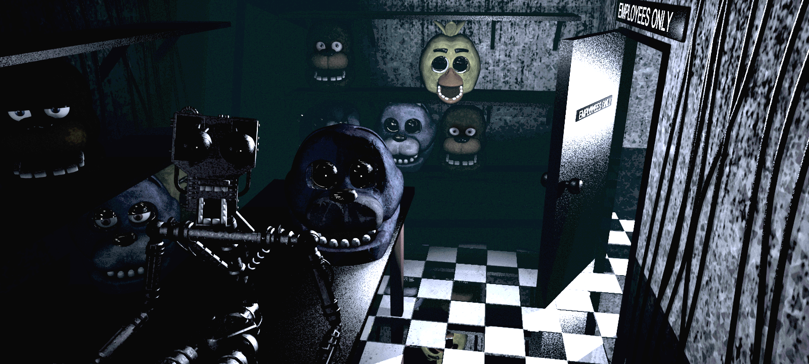 EASTER EGG: Five Nights At Freddy's 2: Death Screen Mini Game