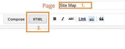 Blogger Sitemap Demo Image