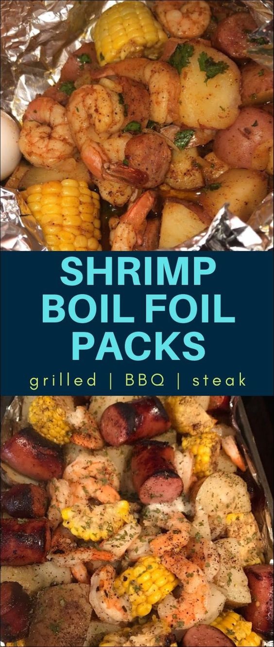 Shrimp Boil Foil Packs