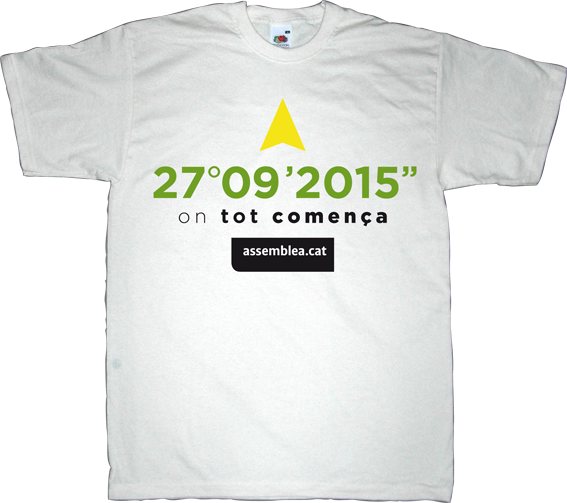 anc assemblea nacional catalana countdown catalonia independence freedom t-shirt ephemeral-t-shirts