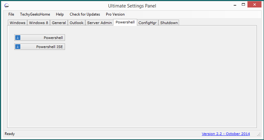 Ultimate Settings Panel version 2.2 Released 6