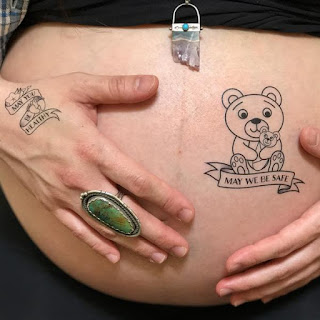 Temporary Pregnancy Tattoos