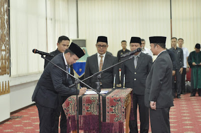 Gubernur Ridho Lantik Kepala Perwakilan BPKP Lampung