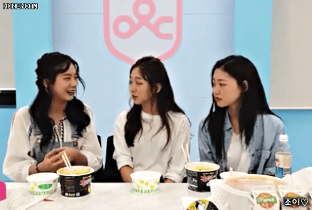 아이돌학교 결방대신 페이스북 생방송 몇몇 조합 움짤들.gif | 인스티즈