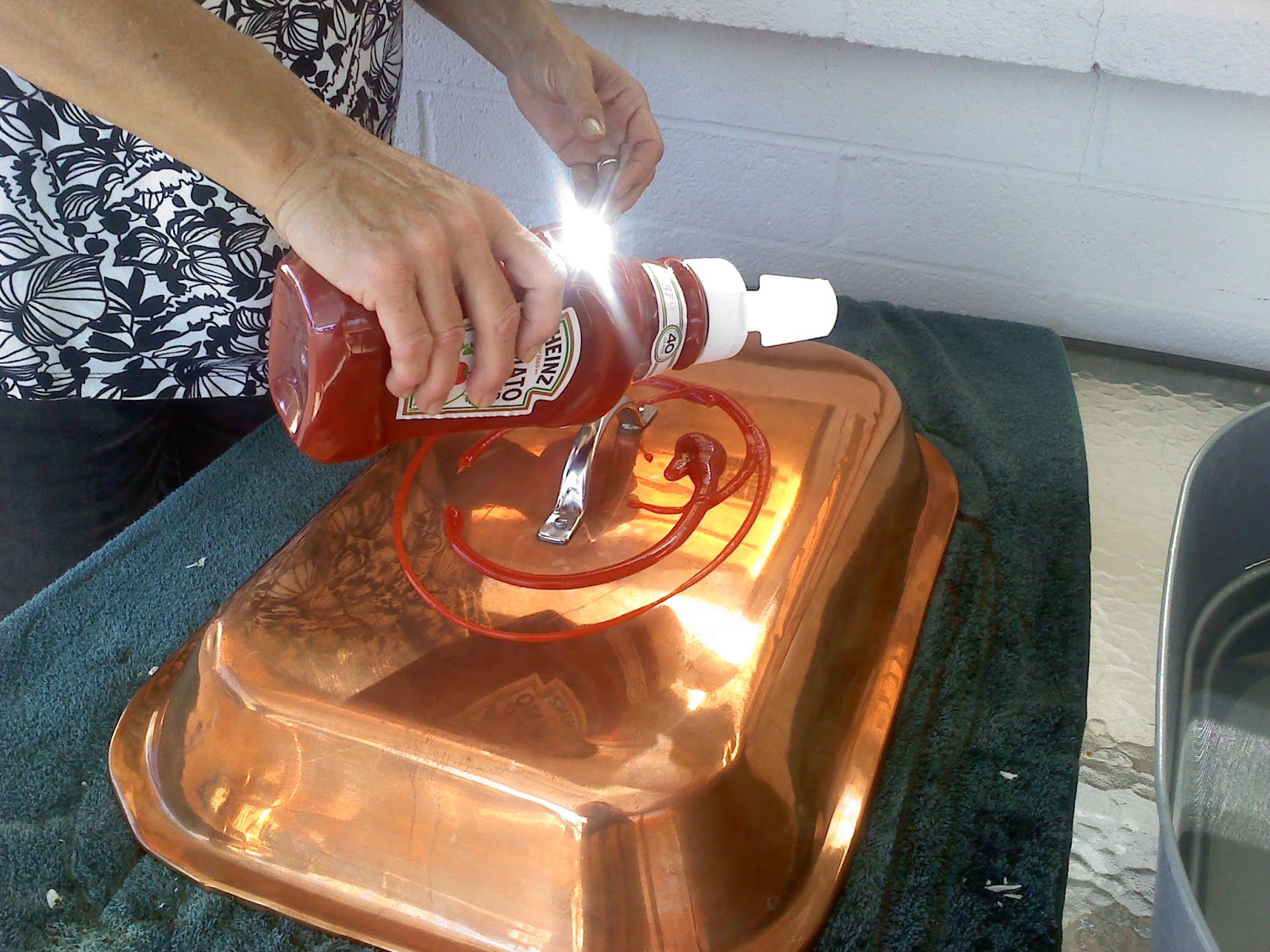 Speaking of That How to Clean a Copper Chafing Dish