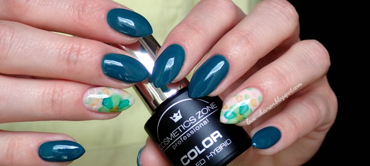 Cosmetics Zone | lakier hybrydowy | 047 Aventurine Blue | farbki akwarelowe | kwiaty na paznokciach | floral watercolor nails | watercolor nails | Cosmetics Zone | lakier hybrydowy | 047 Aventurine Blue | farbki akwarelowe |manicure hybrydowy | inspiracje paznokciowe | kwiaty na paznokciach | blur effect | floral watercolor nails | watercolor nails | watercolor flower nail art |