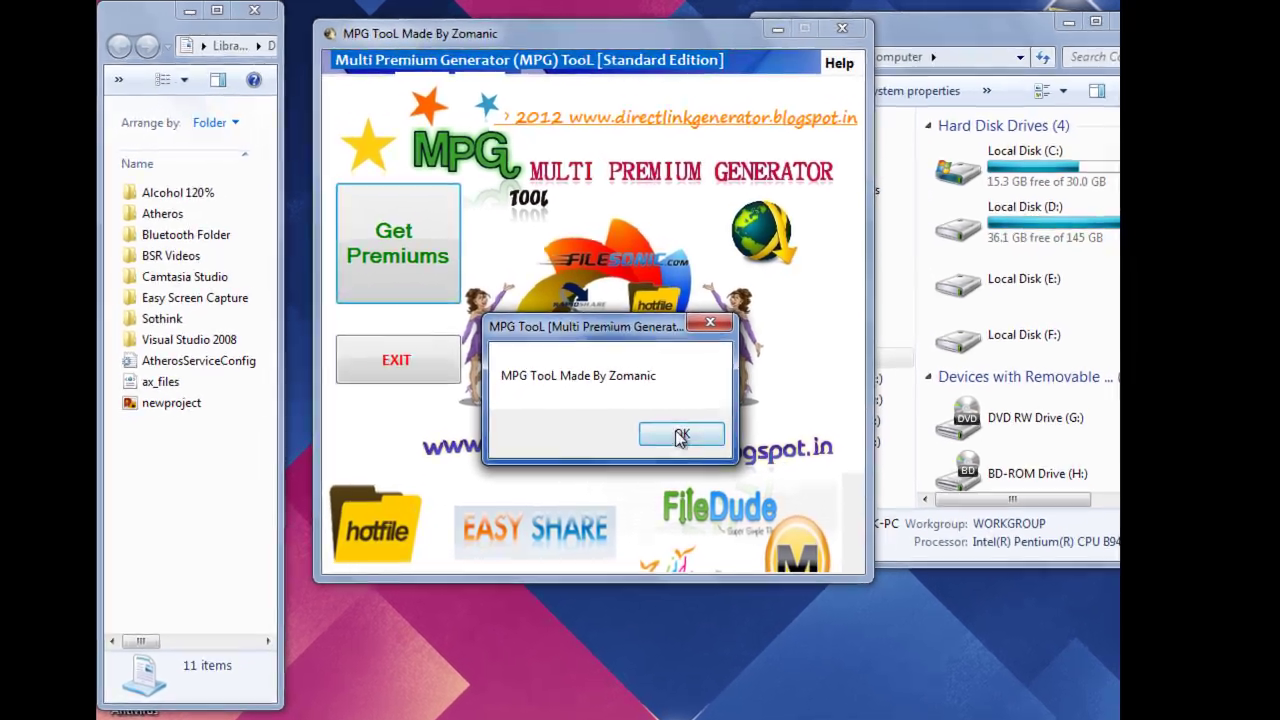 Direct Link Generator Multi Premiums Generator TooL