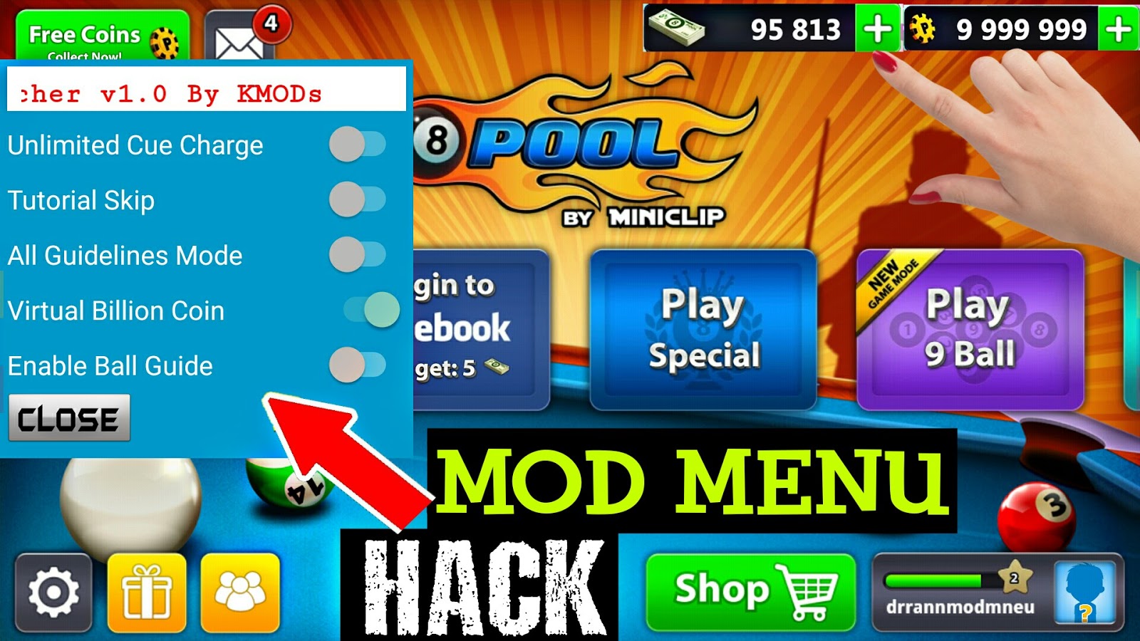 Www.8Ball.Tech 8 Ball Pool Hack Coins And Cash Without Human ... - 