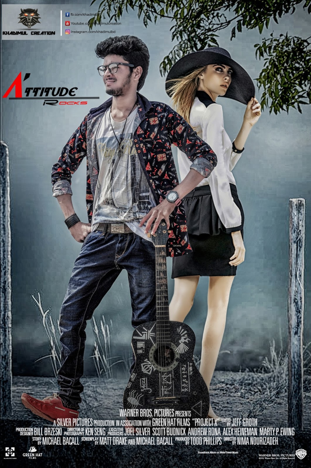 Movies Poster Design Manipulation Tutorial Online Free