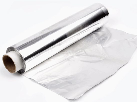 Aluminio porque fosco papel tem lado