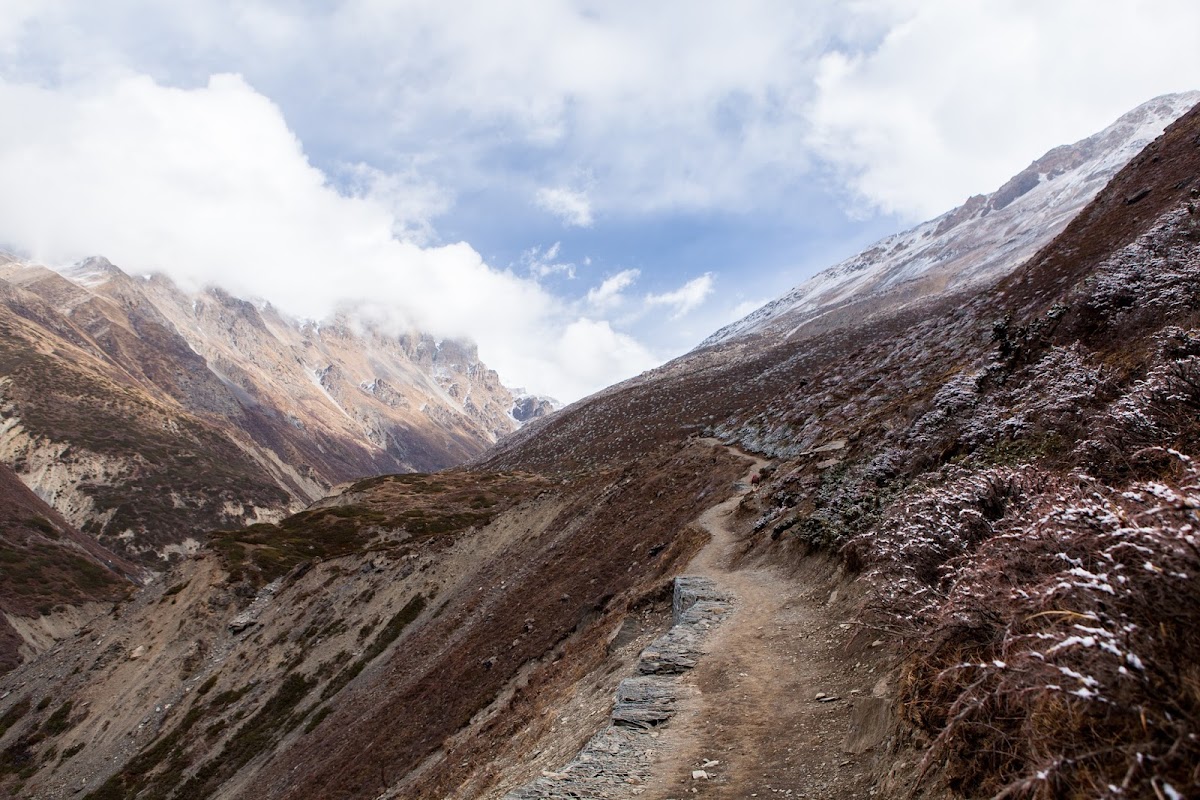 200км по красно-белым черточкам.. Around Annapurna. март-апрель 2017