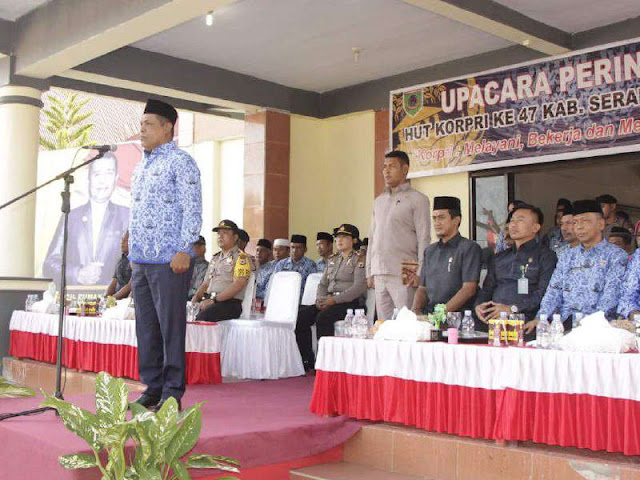 Abdul Mukti Keliobas Pimpin HUT Korpri ke 47 di SBT Abdul Mukti Keliobas Pimpin HUT Korpri ke 47 di SBT