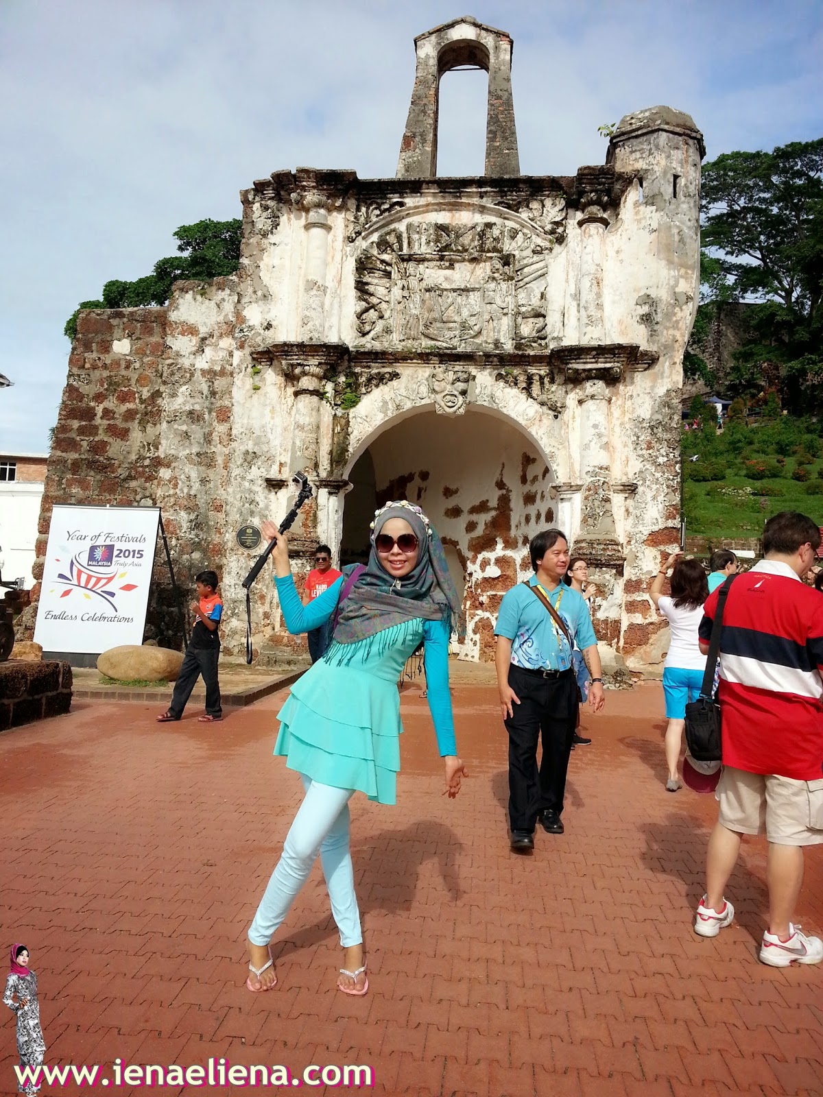 Kota A Famosa Melaka - iena lifestyle blogger