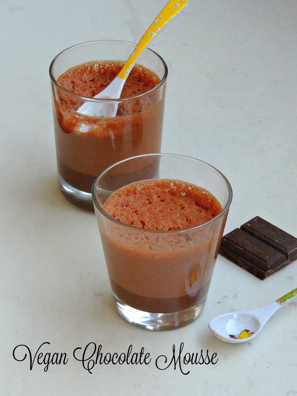 Priya's Versatile Recipes Vegan Double Chocolate Mousse with Aquafaba