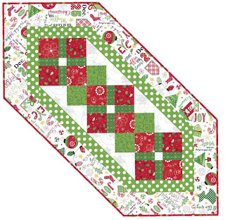 Quilt Inspiration Free Pattern Day Christmas Table Runners