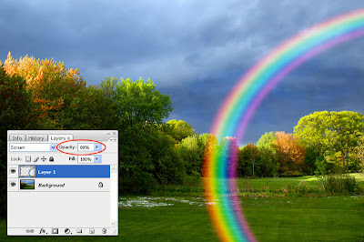 How to Add a Rainbow to your Photograph in Photoshop