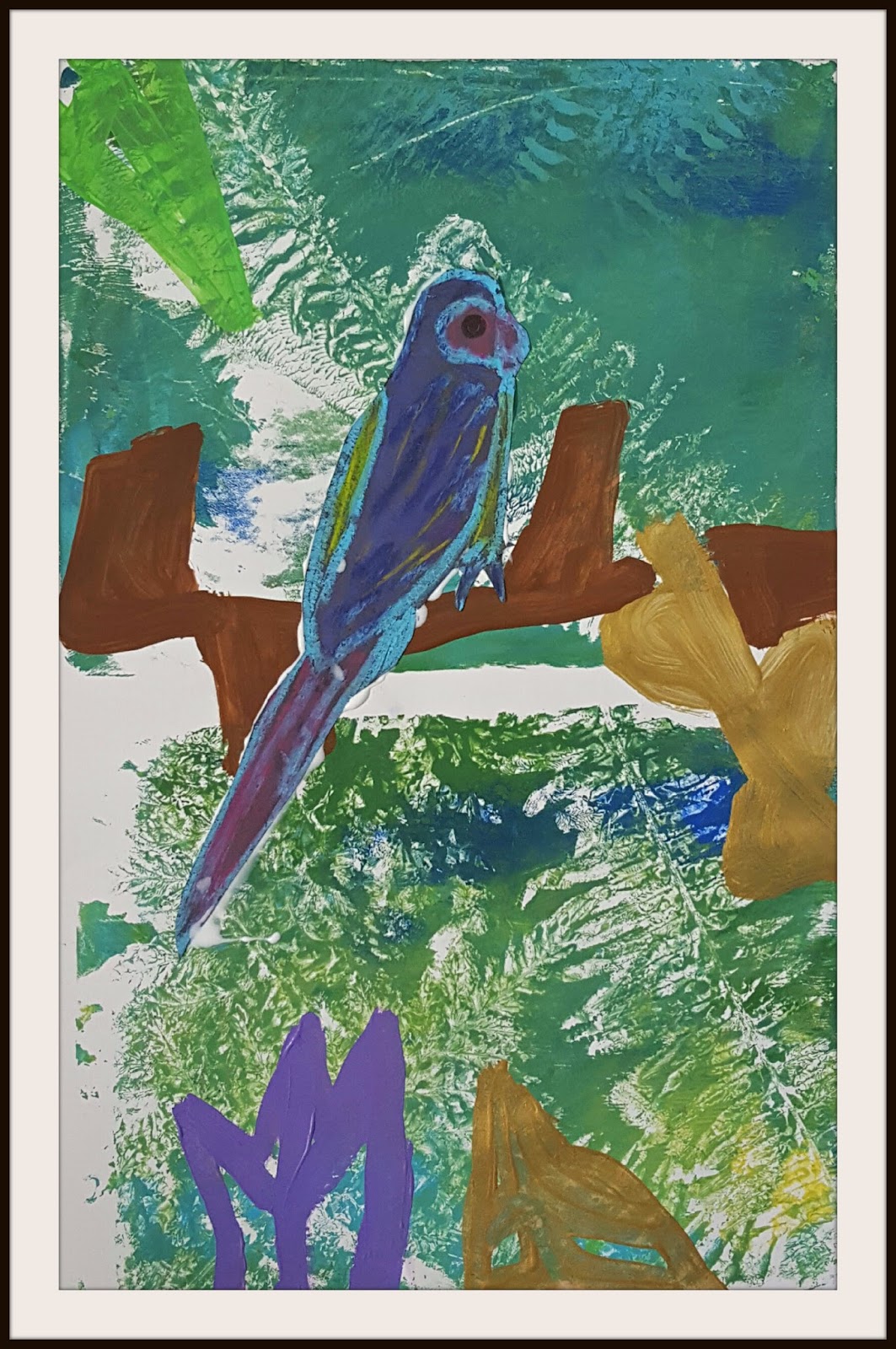 MaryMaking Mixed Media Bird Collages