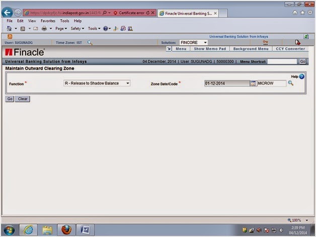 Steps for Opening of Accounts in Finacle - POFINACLEGUIDE