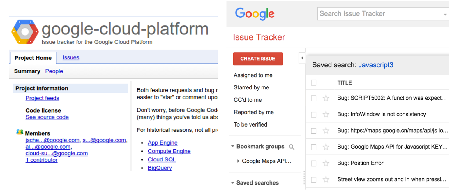 Platform and product Teams. Saved searches