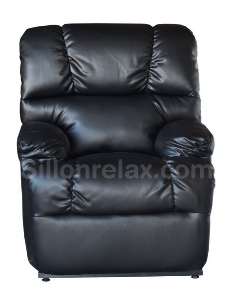 Sillón elevador en color negro