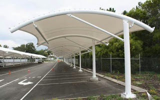 Tenda membrane/Canopy membrane tukang pembuat  tenda membrane di jakarta timur