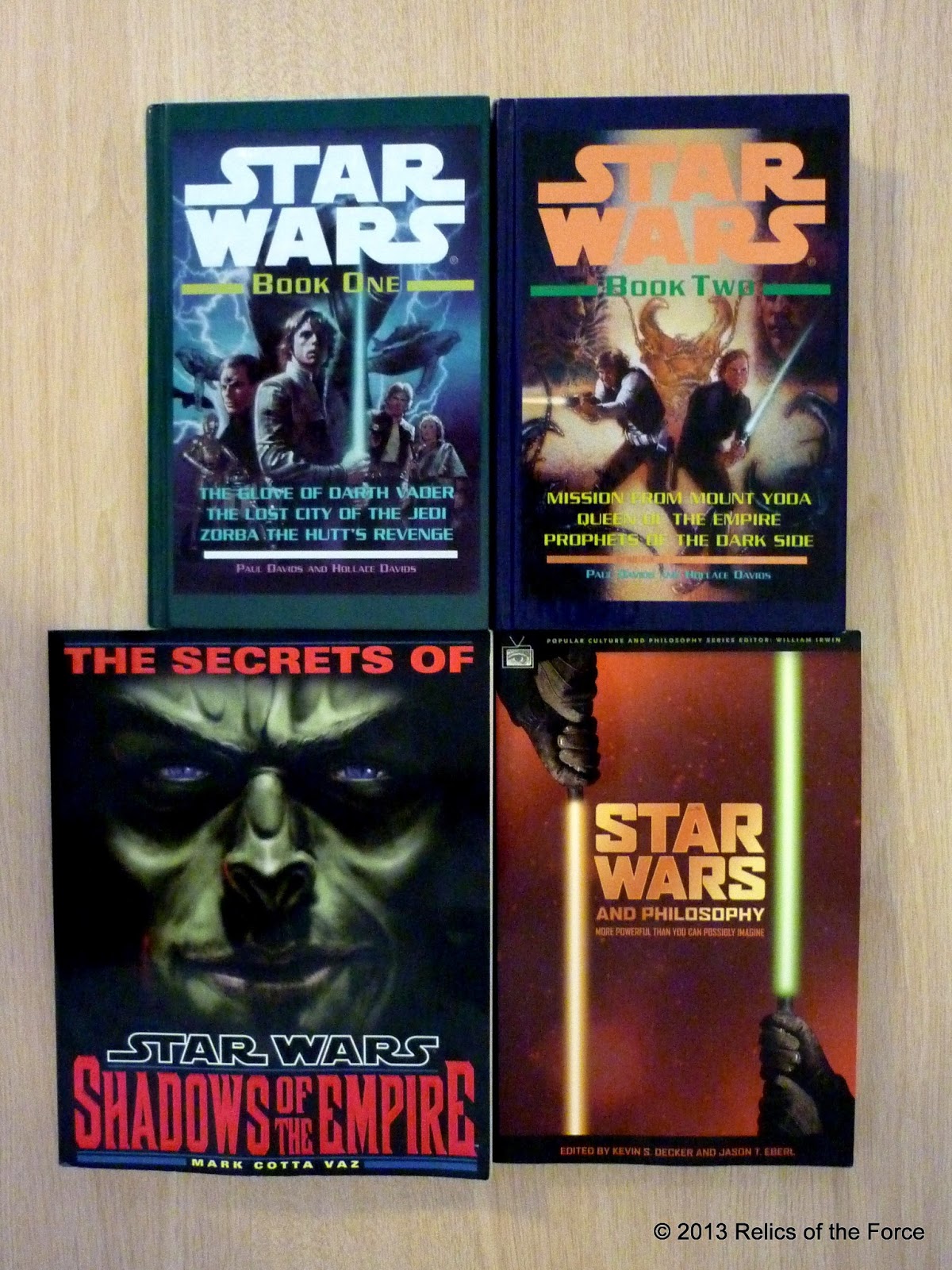 star wars secrets of the galaxy book set