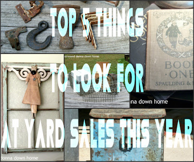 Top 5 things to look for at yard sales