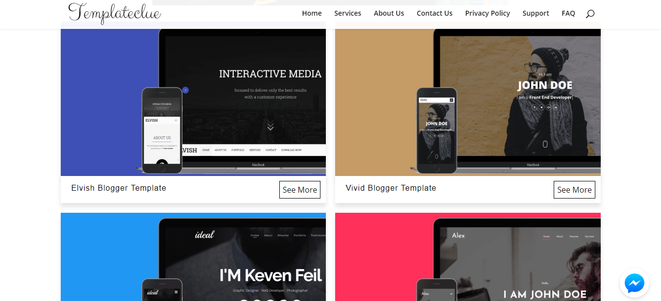 Daftar Situs Penyedia Template Theme Blogspot Gratis Dunia Qtoy