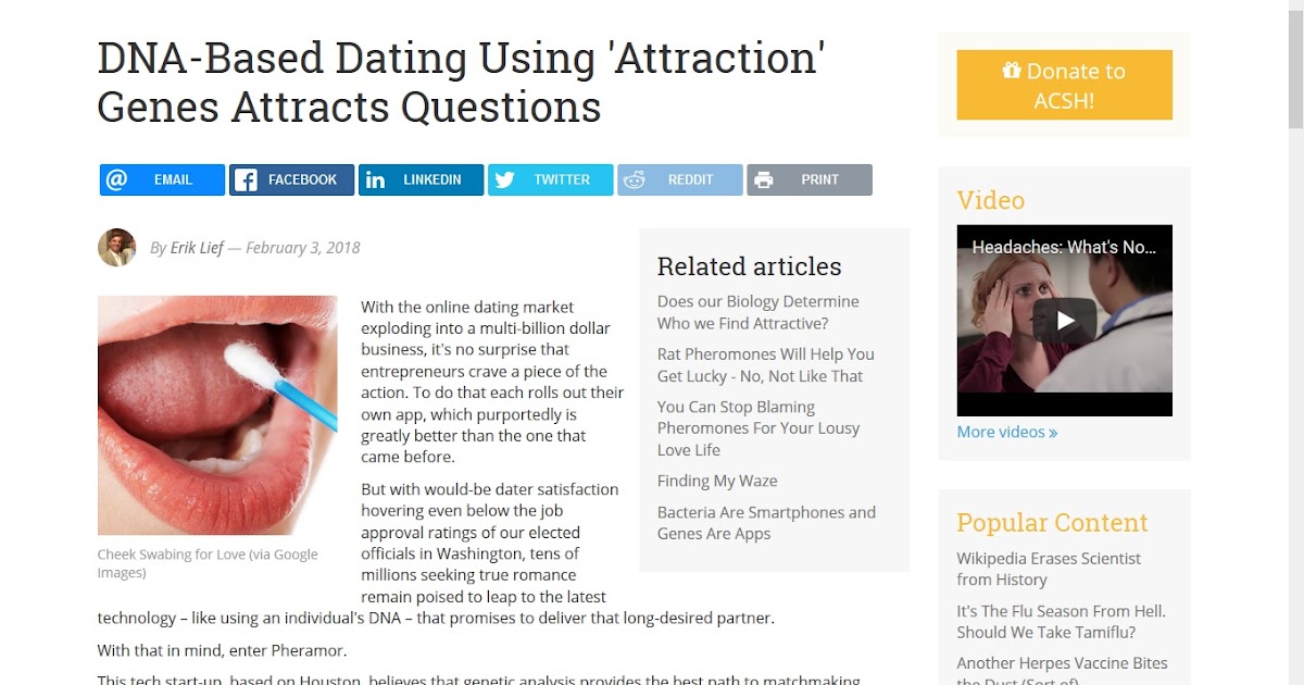 Dating no attraction