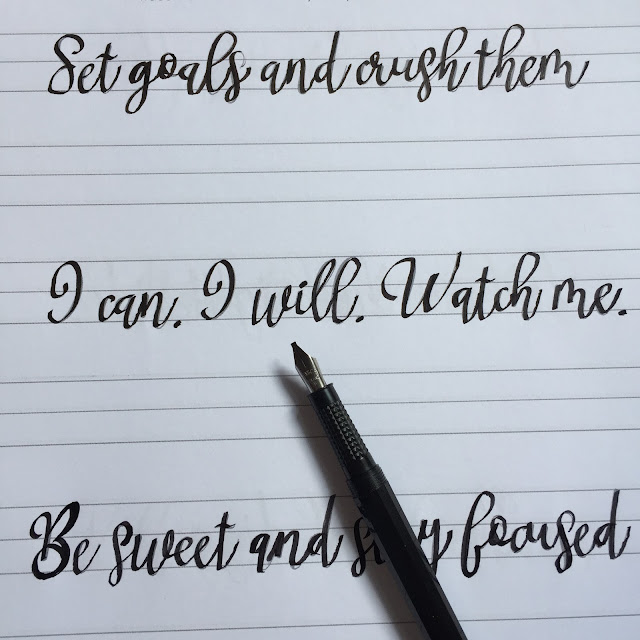 Practicing Modern Calligraphy 