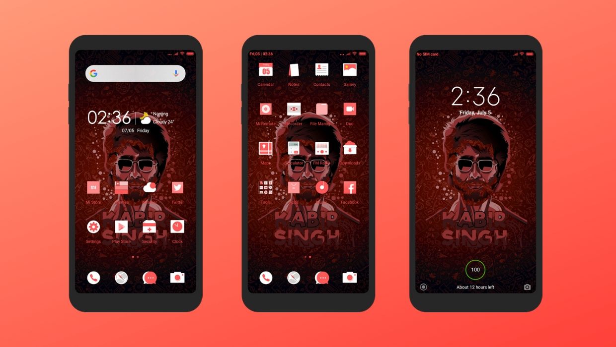 download kabir singh miui theme for Xiaomi Redmi device