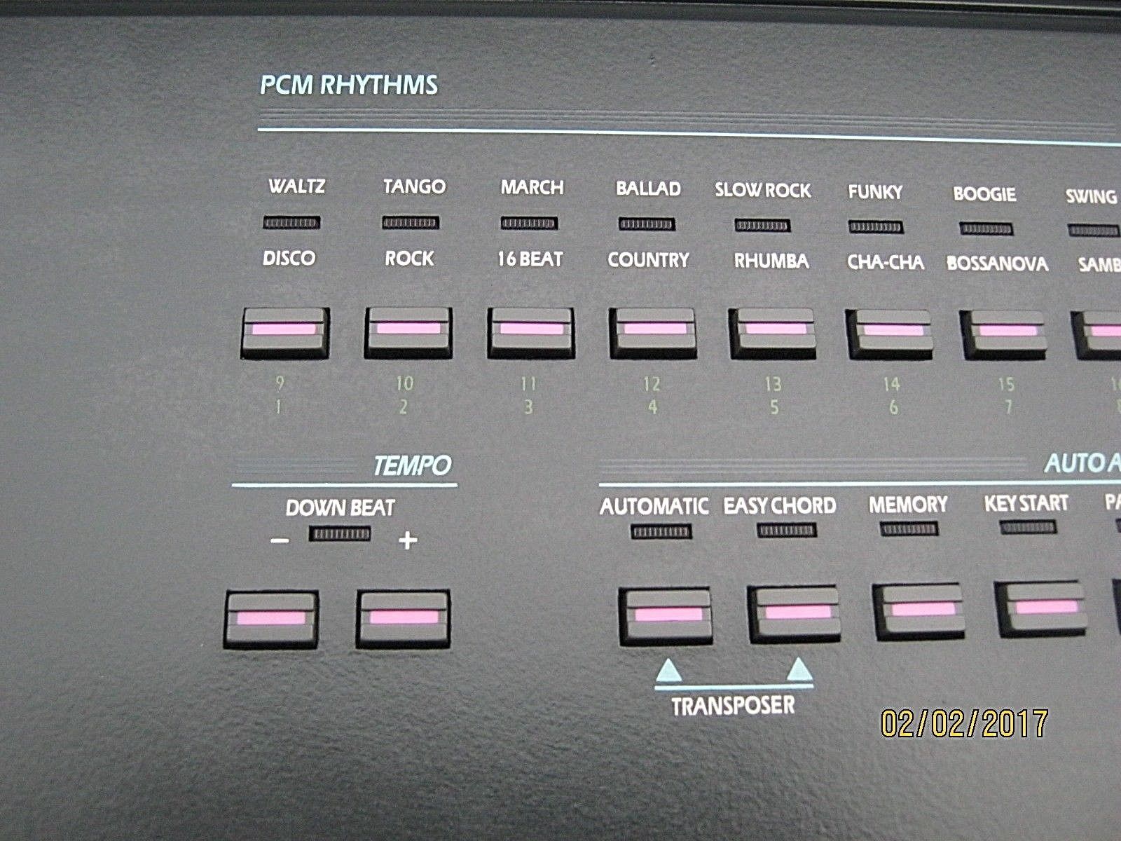 MATRIXSYNTH Farfisa tk120 pcm digital sample based keyboard synth