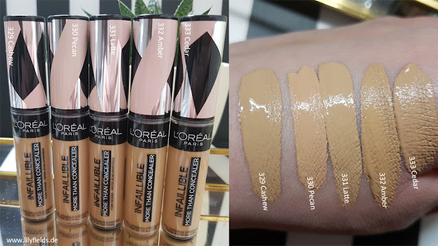  L’Oreal - Infaillible More Than Concealer - Swatches