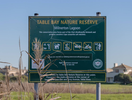 Entrance to the Table Bay Nature Reserve