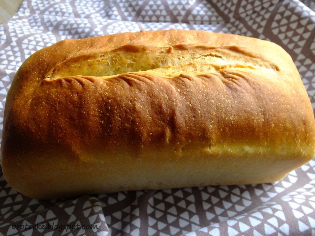 Dagmar&amp;#39;s brotecke: Dinkel-Weizen Weißbrot mit eigener Buttermilch