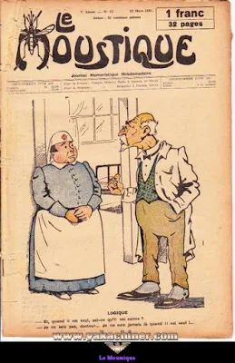 Le Moustique, Journal Humoristique Hebdomadaire, numéro 12, année 1931