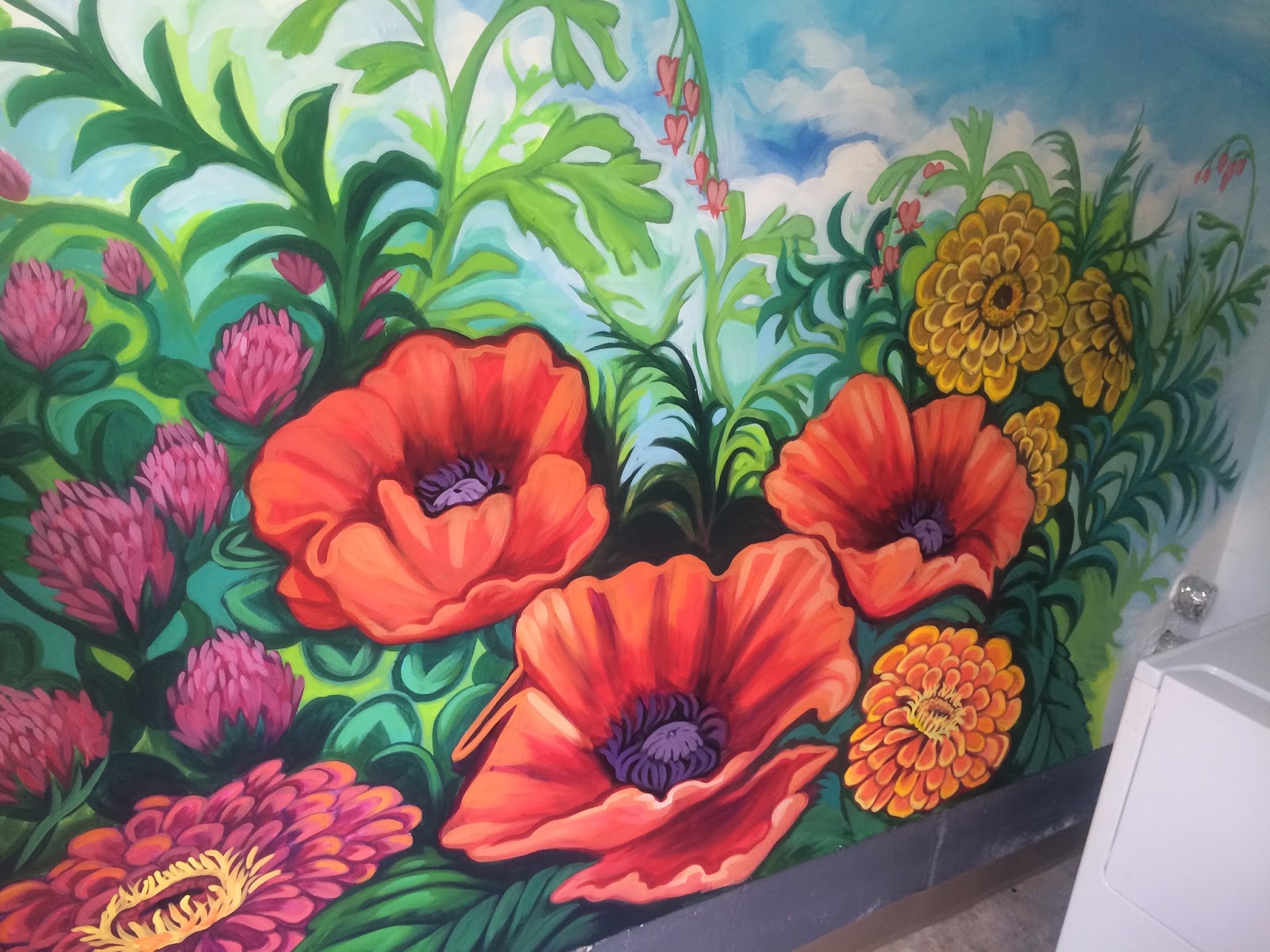 The Talking Walls Flowers and Money!