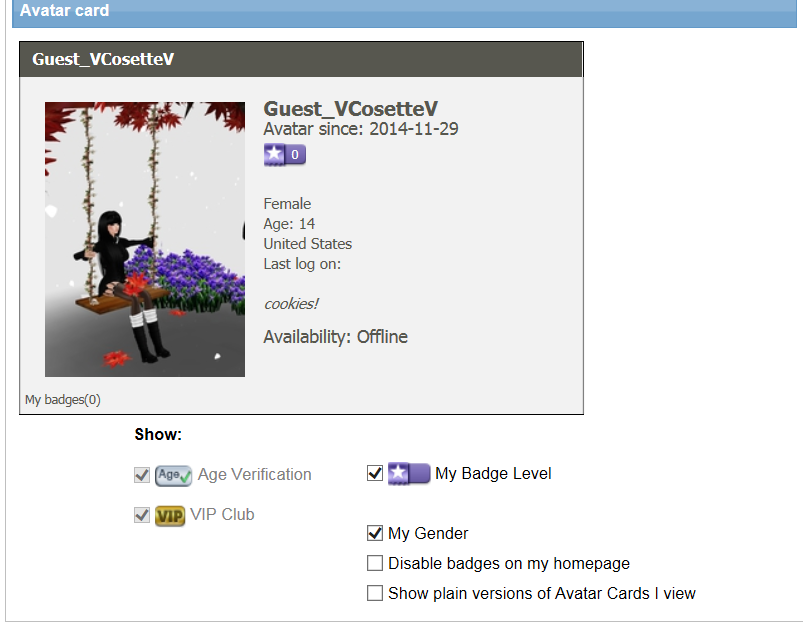 IMVU SOUP DU JOUR: Underage Users in Adult Public Chat Rooms